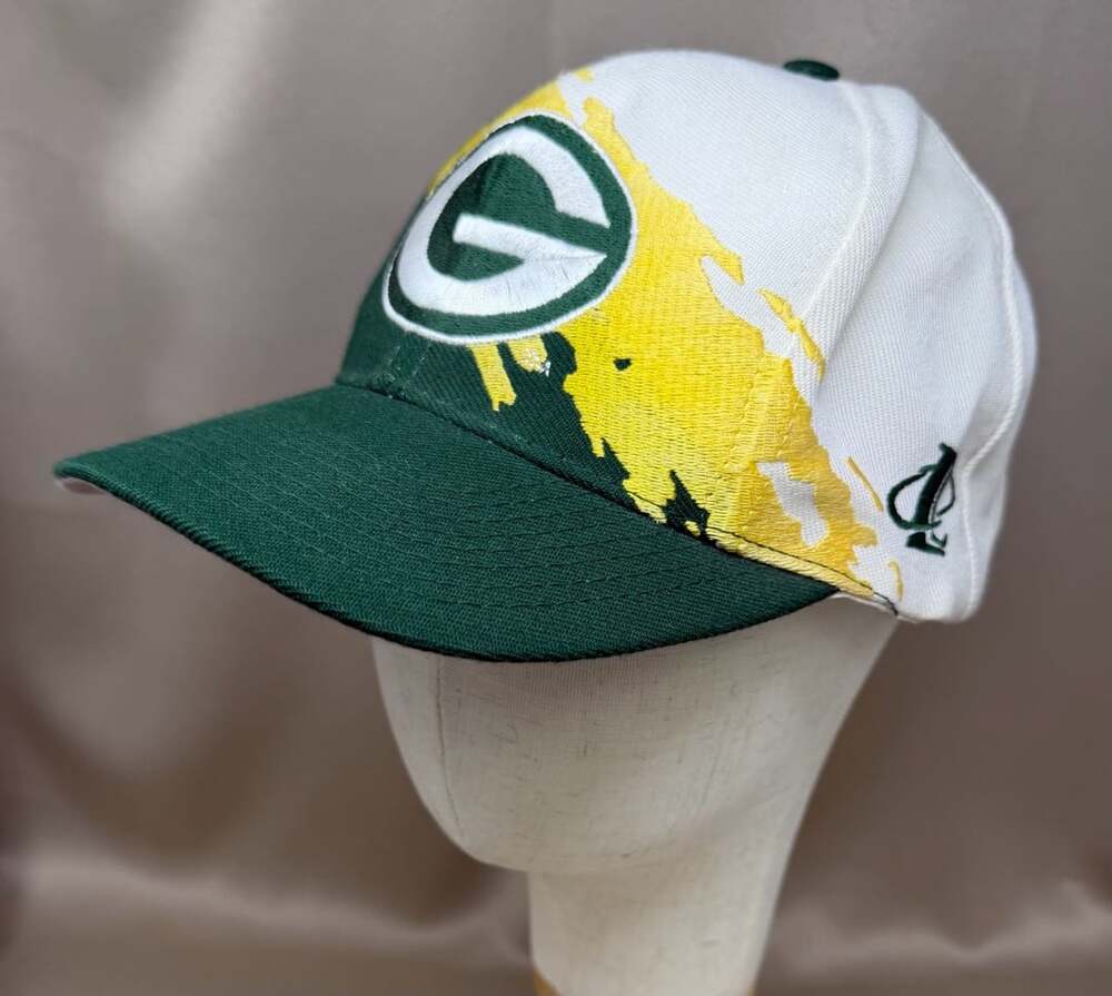 NFL Pro Line Vintage Green Bay Packers Hat Snapback Green White